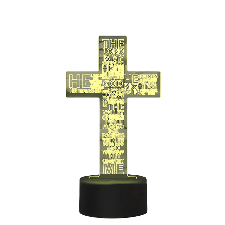 lampe chrétienne sainte croix
