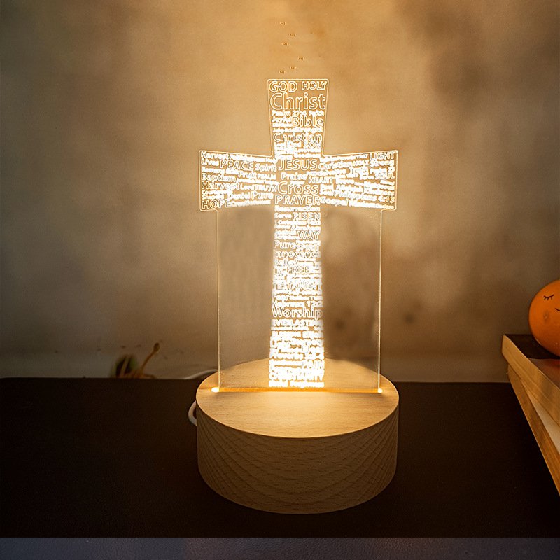 Lampe chrétienne gloire