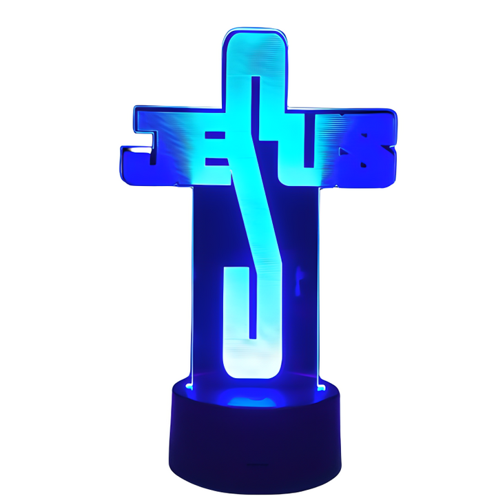 lampe chrétienne jésus