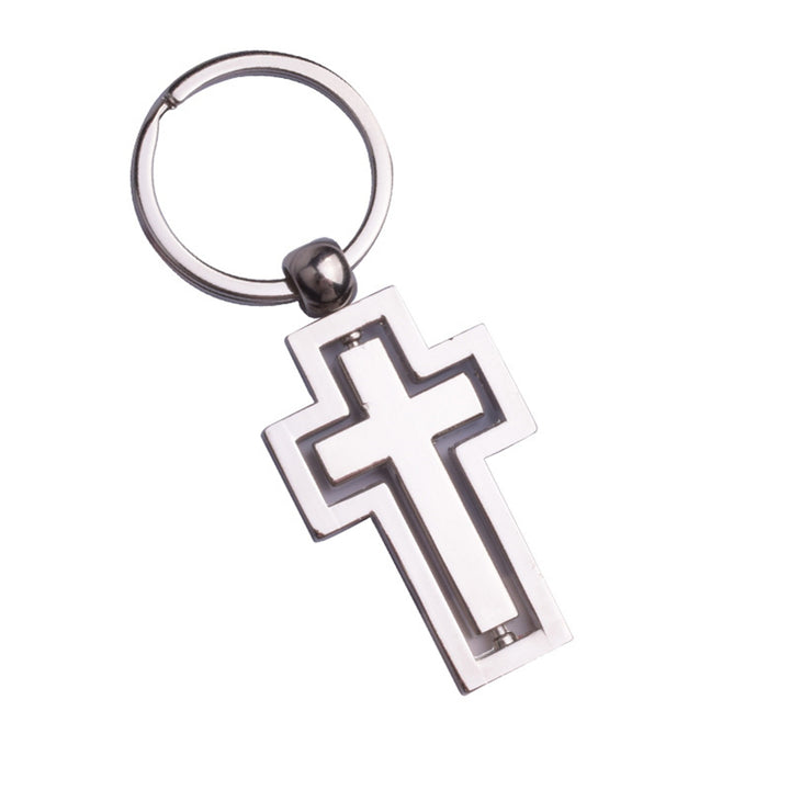 porte-clés chrétien croix