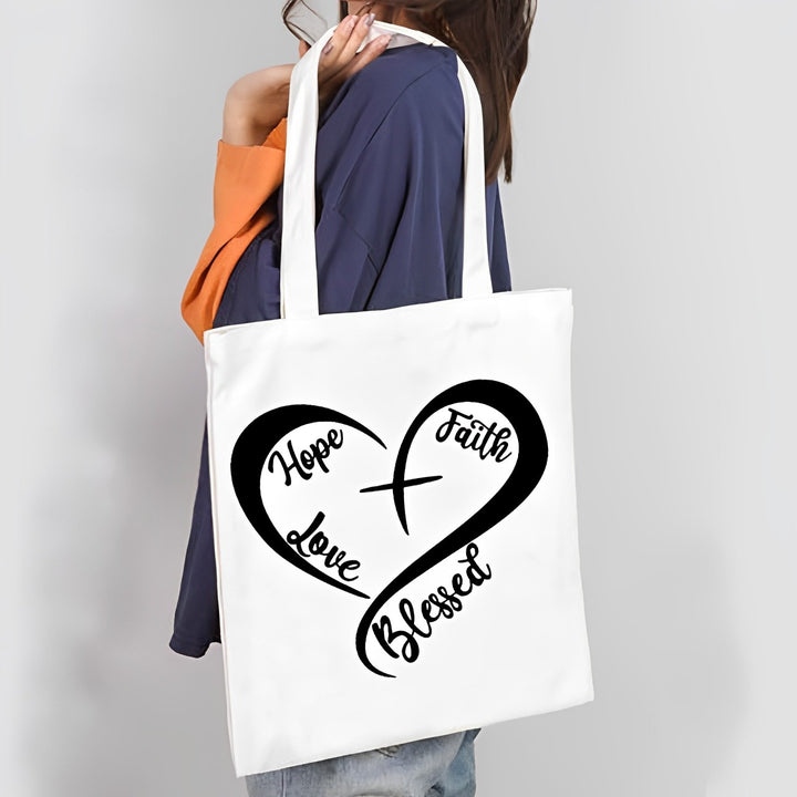 tote bag chrétien blessed