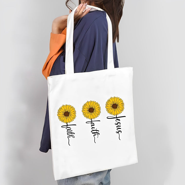 tote bag chrétien tournesol