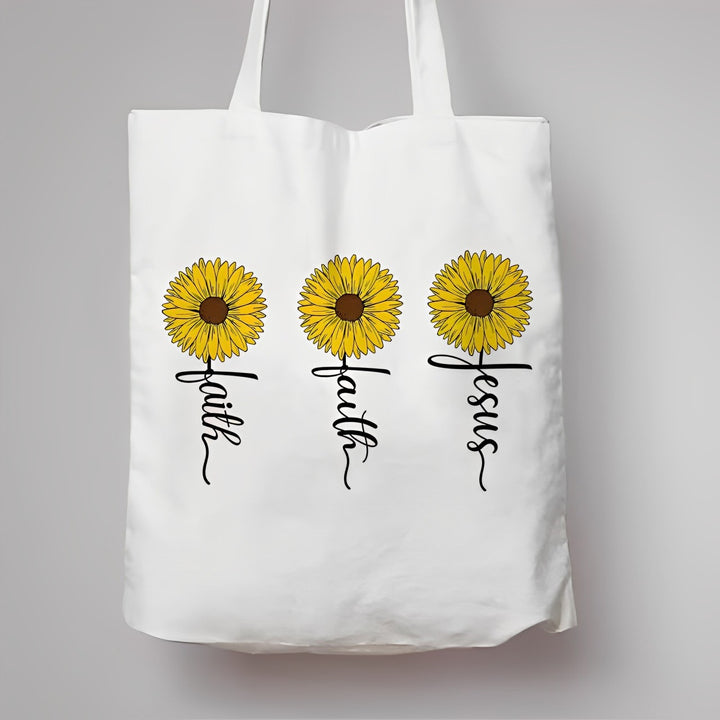 tote bag chrétien tournesol